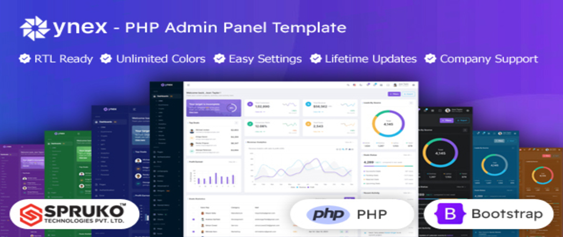Ynex – Bootstrap Admin Dashboard HTML Template